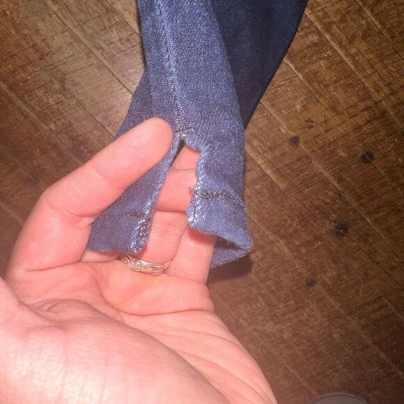 Kancan distressed dark wash stretchy 32 normcore jeans - Picture 4 of 4